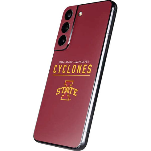 Iowa State University Athletic Text Galaxy S22 Skin